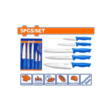 طقم سكين مطبخ 5 قطع