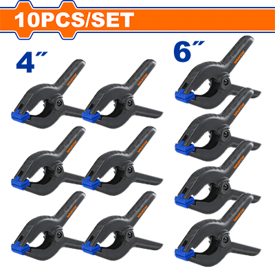 طقم ملاقط بلاستيك 10 قطع