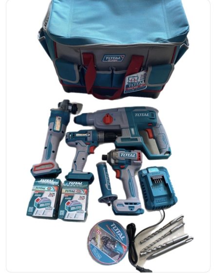 طقم عدة بطارية 4 قطع